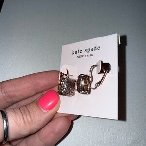 Kate Spade Glittering Rose Gold Earrings